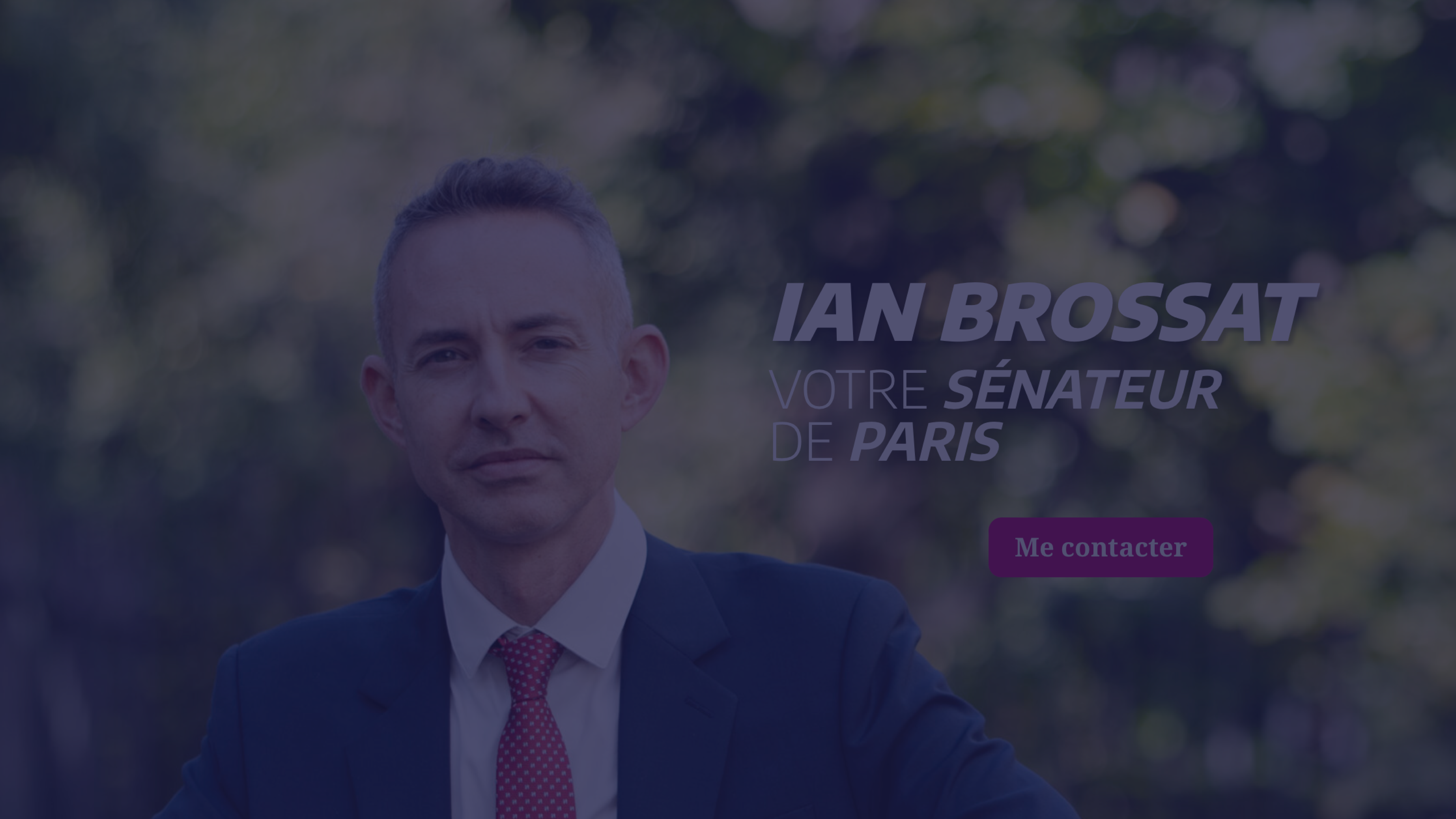 Site internet de Ian Brossat, sénateur de Paris